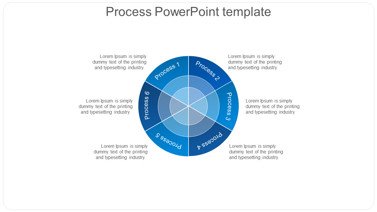 Free - Creative Process PowerPoint Template For Presentation